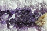 Purple Amethyst Geode - Uruguay #87418-3